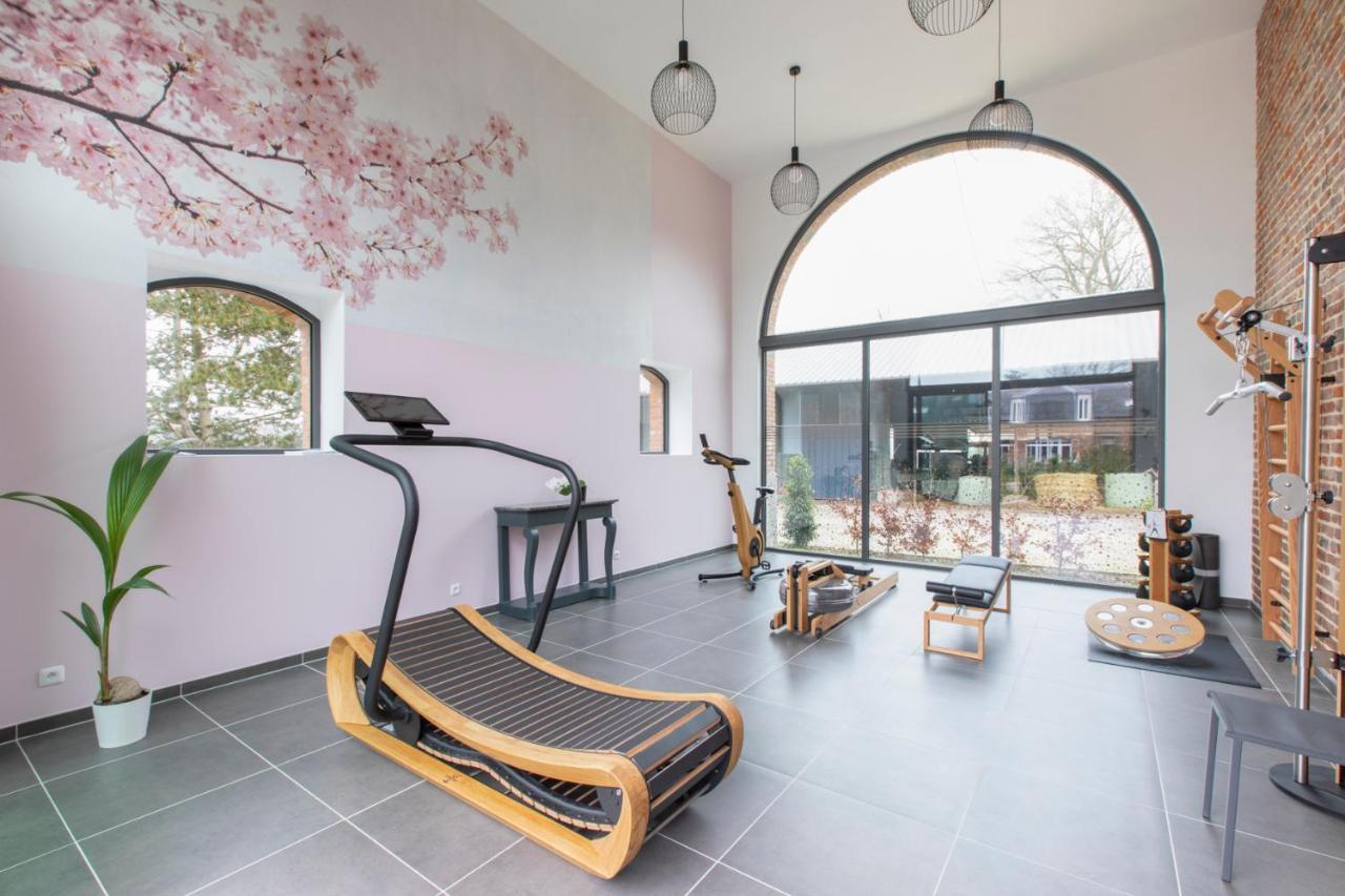 Aux Petits Lapins De Sorval, Sauna Prive, Fitness Selvigny Exterior photo